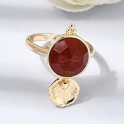 Brass Cuff Rings for Women GG-CBA7610-10G-1