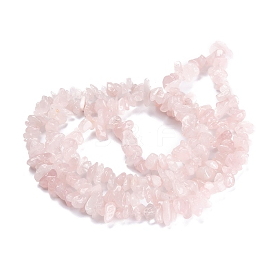 Natural Rose Quartz Beads Strands G-G011-14-1