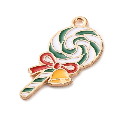Alloy Enamel Pendants ENAM-B030-02G-10-1