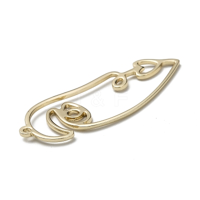 Brass Pendants KK-C215-06LG-1