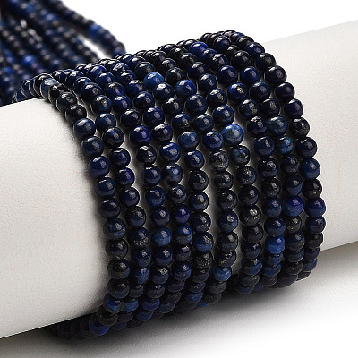 Dyed Natural Lapis Lazuli Beads Strands LS-G-H317-A01-1
