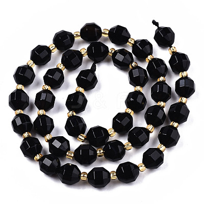Natural Agate Beads Strands G-T131-82A-01-1
