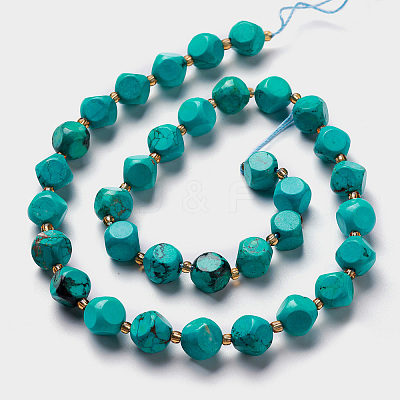Synthetic Magnesite Beads Strand G-M367-23B-2-1