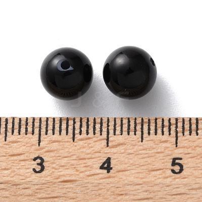 Plastic Imitation Pearl Beads FIND-M059-01C-06-1