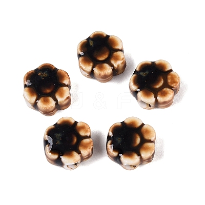 Vintage Handmade Porcelain Beads PORC-N013-25-20-1