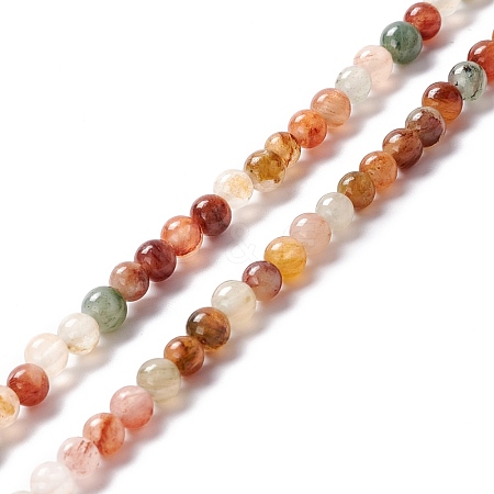 Natural Gemstone Beads Strands G-O029-05A-1