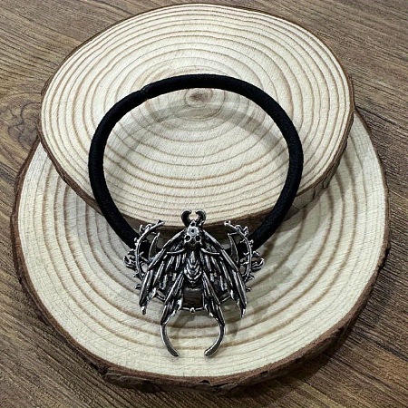 Skull Alloy Elastic Hair Accessories PW-WG5AB8C-01-1