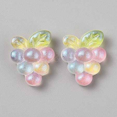 Opaque Resin Cabochons CRES-CJC0011-001F-1