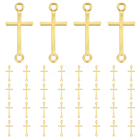 36Pcs Alloy Links/Connectors FIND-ME0004-29G-1
