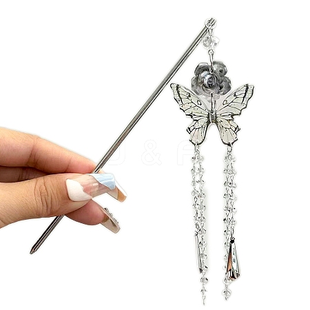 Alloy Hair Sticks PW-WG4FC1E-01-1