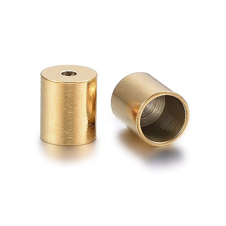 Ion Plating(IP) 304 Stainless Steel Cord Ends X-STAS-H467-09G-4mm-1