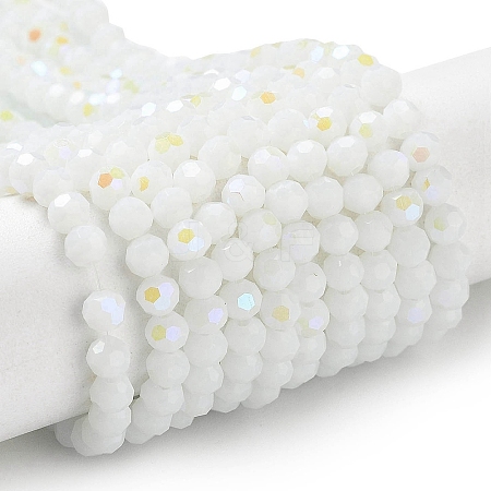 Opaque Glass Beads Strands LS-EGLA-A035-P4mm-L01-1