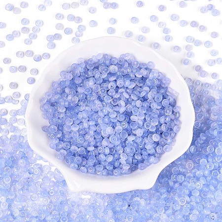 Baking Paint Glass Seed Beads GLAA-T023-43C-1