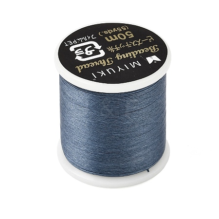 Flat MIYUKI Nylon Beading Thread FB-CBA3435-01O-1