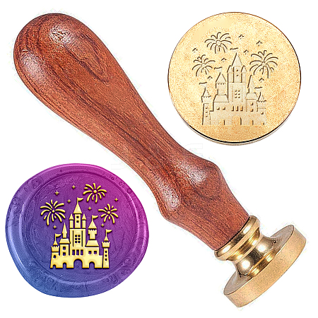 Wax Seal Stamp Set AJEW-WH0208-984-1