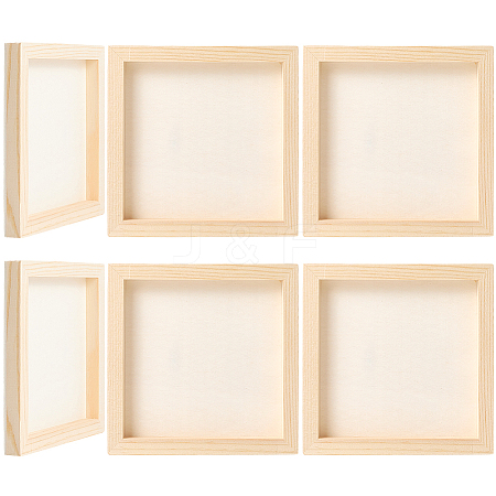 DIY Children Wood Decoration Clay Picture Frame WOOD-WH20008-07H-1
