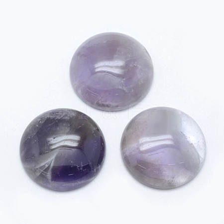 Natural Amethyst Cabochons G-E492-A-02-1