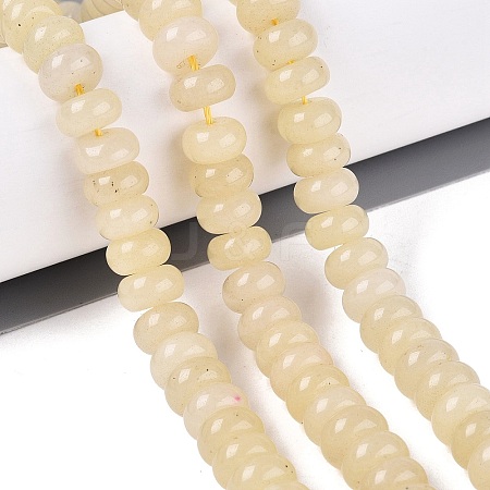 Natural White Jade Beads Strands G-Q613-01F-18-1