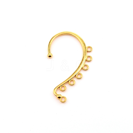 Alloy Ear Cuff Findings FIND-WH0092-52G-1