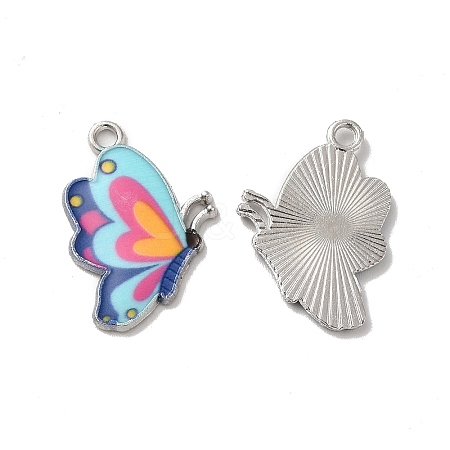 Alloy Enamel Pendants ENAM-D043-03P-02-1