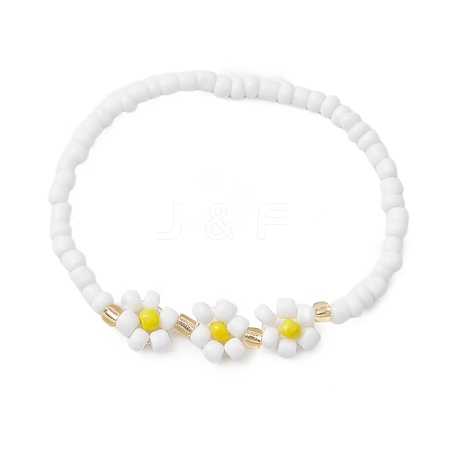 Glass Seed Stretch Bracelets BJEW-JB110103-03-1