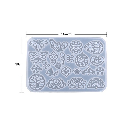 Pendants DIY Food Grade Silicone Mold PW-WG92337-02-1