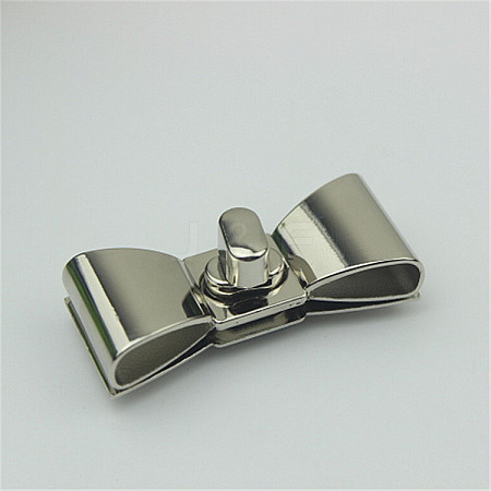 Zinc Alloy Twist Bag Lock Purse Catch Clasps PURS-PW0001-108P-1