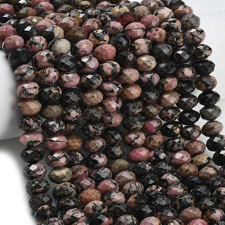 Natural Rhodonite Beads Strands G-C280-A06-02-1