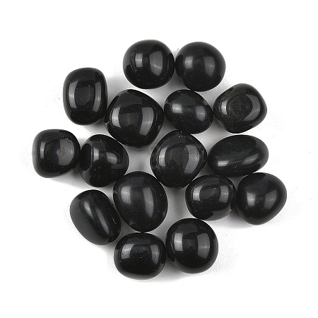 Natural Obsidian Beads G-G348-01B-49-1