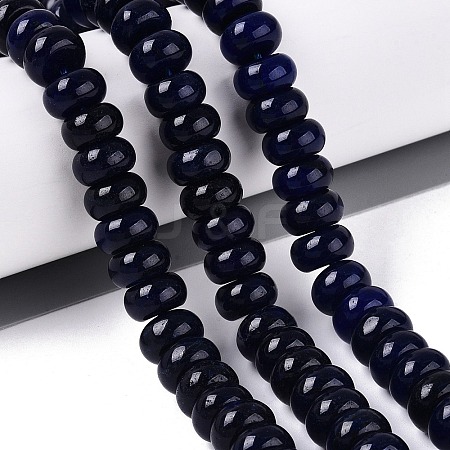 Natural White Jade Beads Strands G-Q613-01F-03-1