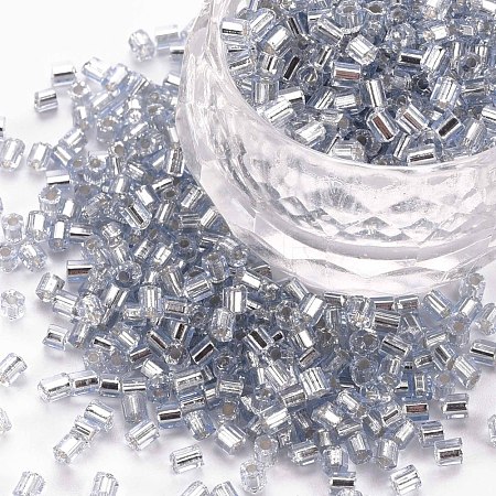 8/0 Glass Bugle Beads SEED-S032-07A-42A-1