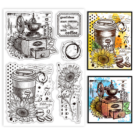 Custom PVC Plastic Clear Stamps DIY-WH0448-0534-1