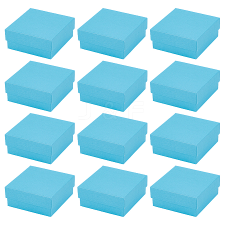 12Pcs Cardboard Jewelry Boxes CBOX-GO0001-01-1
