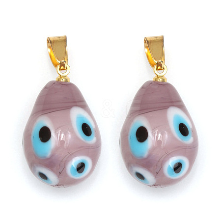 Handmade Lampwork Pendants PW-WG23609-12-1