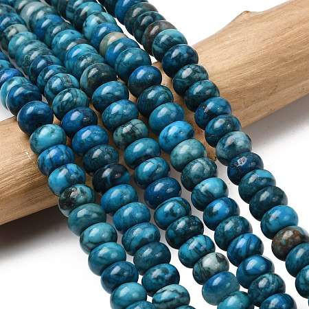 Natural Map Stone/Picasso Stone/Picasso Jasper Beads Strands G-A280-A13-02-1