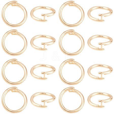 20Pcs Brass Open Jump Rings KK-BBC0023-10E-1