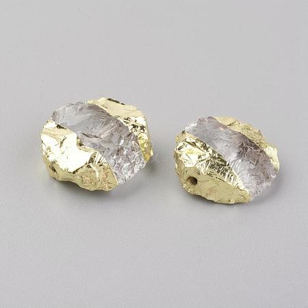 Natural Quartz Crystal Beads G-G737-06-1