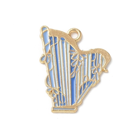 Alloy Enamel Pendants FIND-D276-01B-02-1