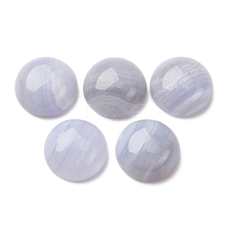 Natural Blue Lace Agate Cabochons G-O185-01A-02-1