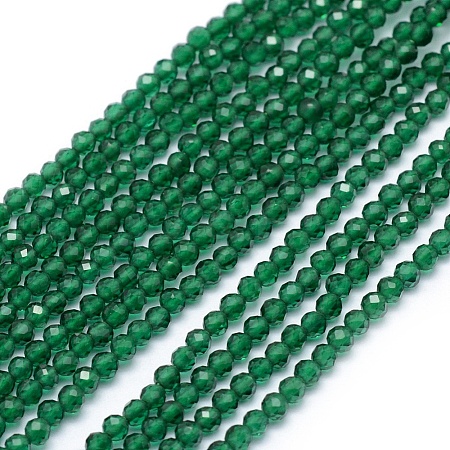 Synthetic Gemstone Strands X-G-E411-32C-2mm-1