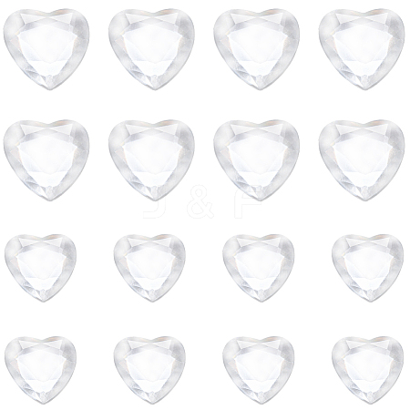 Gorgecraft 200Pcs 2 Style Acrylic Rhinestone Cabochons MACR-GF0001-03A-1