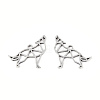Non-Tarnish 201 Stainless Steel Pendants STAS-N091-164P-1