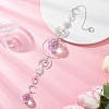 Glass Teardrop Window Hanging Suncatchers HJEW-JM04515-02-1