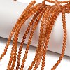 Natural Red Aventurine Beads Strands G-Z116-A24-3mm-1