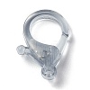 Transparent Plastic Lobster CLaw Clasps LS-KY-H005-A04-2
