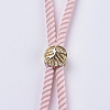Nylon Twisted Cord Bracelet Making MAK-F018-13G-RS-3