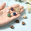 Natural Mixed Gemstone European Beads G-F580-CM-5