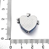 Brass Enamel Locket Pendants KK-F894-15P-02-3