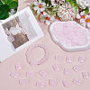 100Pcs Transparent Spray Painted Glass Beads GLAA-PA0001-60C-4