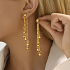 Geometric Hollow Tassel Earrings BT4493-1